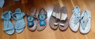 Pack 4 Pares Sandalias Mujer