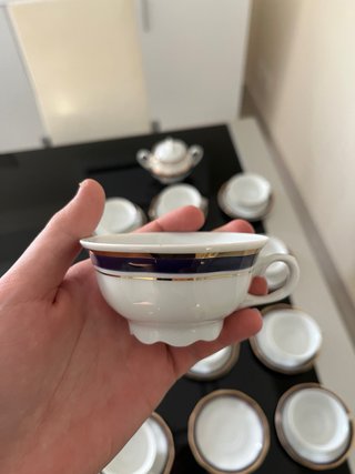 Juego de Tazas Jarolina Porcelana