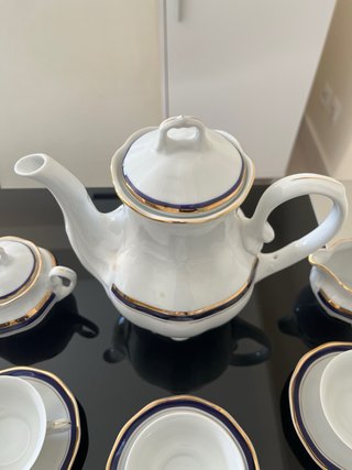 Juego de Tazas Jarolina Porcelana