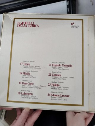 Cofanetti 8 Vinili I Gioielli della Lirica