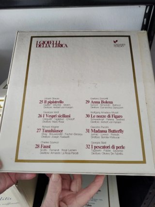 Cofanetti 8 Vinili I Gioielli della Lirica