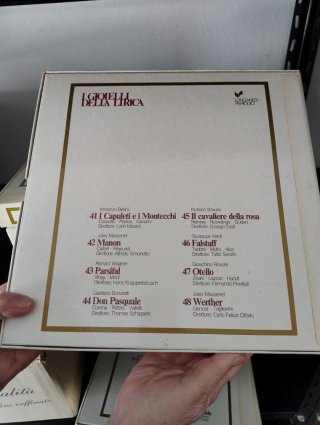 Cofanetti 8 Vinili I Gioielli della Lirica