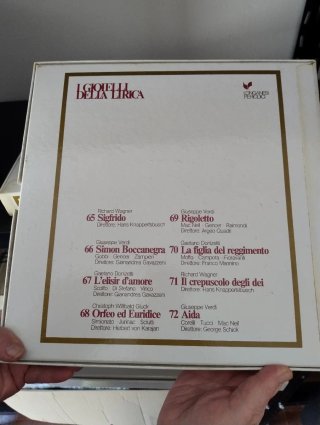 Cofanetti 8 Vinili I Gioielli della Lirica