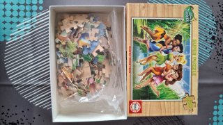 2 Puzzles: Educa Disney Fairies/Princess 100 Pieza