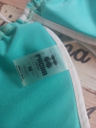 Bikini Pacha Ibiza Turquesa Nuevo Talla M con etiq