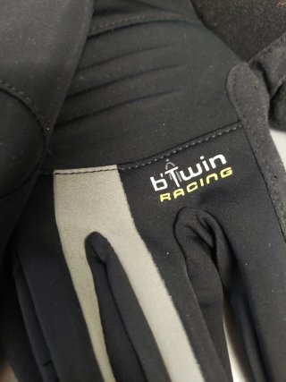 Guantes Btwin Racing XL Negros MTB