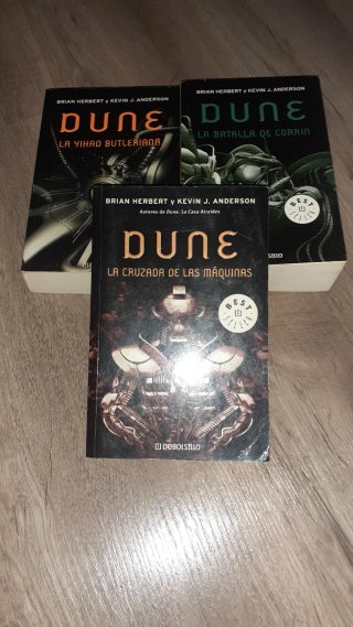 Lote completa precuelas Dune