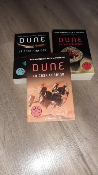 Lote completa precuelas Dune
