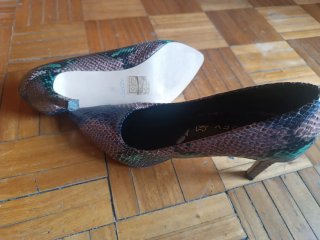 Zapatos tacón piel Azarey T.39