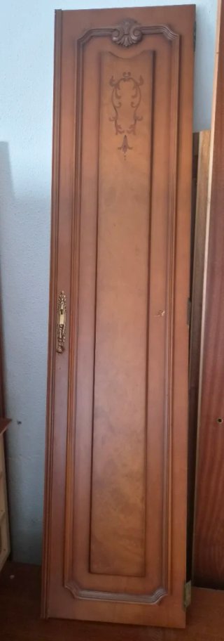 Armario clásico madera cerezo 5 puertas