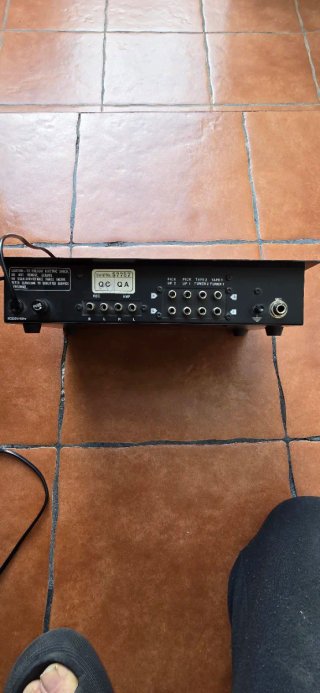 Mesa de mezclas.