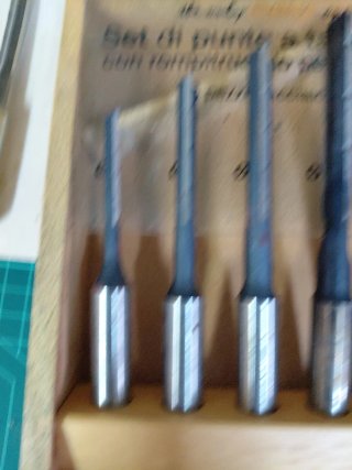 Set 9 Brocas CMT y Boy Horizontal RH S=13mm