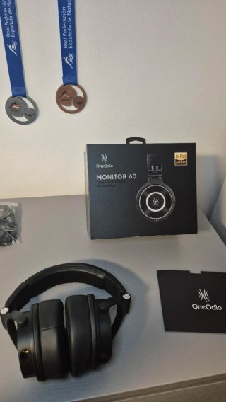 Cascos OneOdio Monitor 60 Negro/Plata