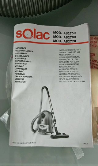 Aspiradora Solac Springtec Parquet 1700W