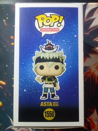 Funko Pop! Black Clover Asta con Nero 1550