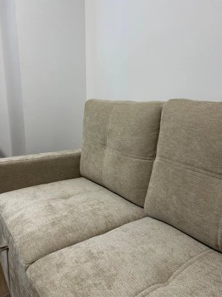 Sofá cama Chaiselongue Beige