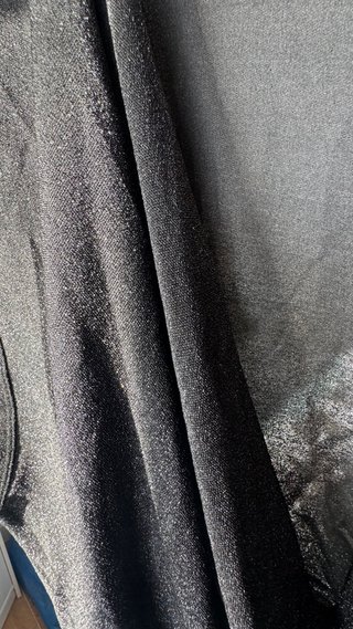 Chaleco SHEIN negro con brillo Talla XXL