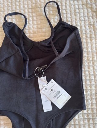 Body negro ajustado Talla S