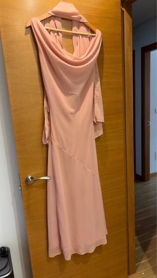 Vestido de invitada Wild Pony talla S con capa