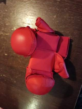 Guantes de Karate Rojos OUTSHOCK