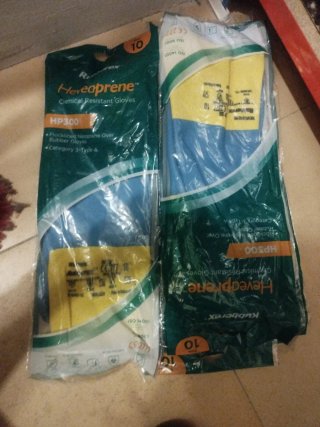 Guantes de goma Kubberex Heveaprene Talla 10