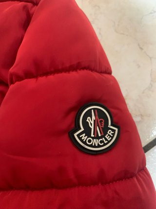 Giubbotto Moncler Rosso