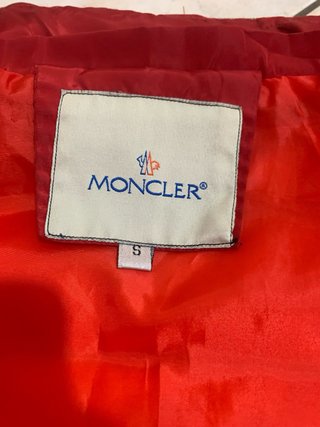 Giubbotto Moncler Rosso