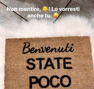 Zerbino personalizzato 100% cocco Casa Dolce Casa
