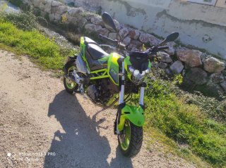 Benelli TNT 125 Verde lima