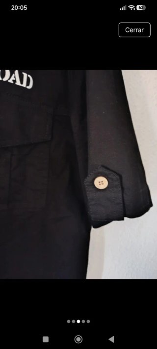 Camisa negra OFF-ROAD manga corta