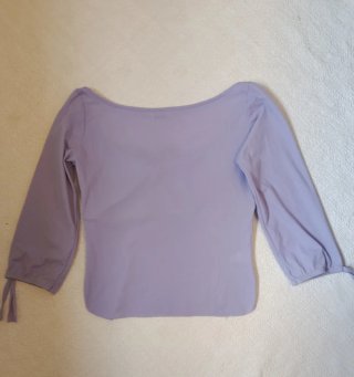 Blusa Lila Manga Larga Talla M