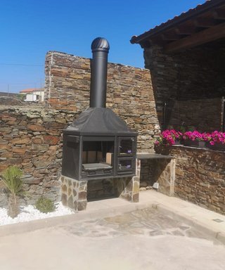 Barbacoa de carbon