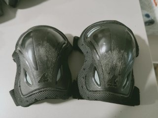 Patines en línea negros ABEC-7
