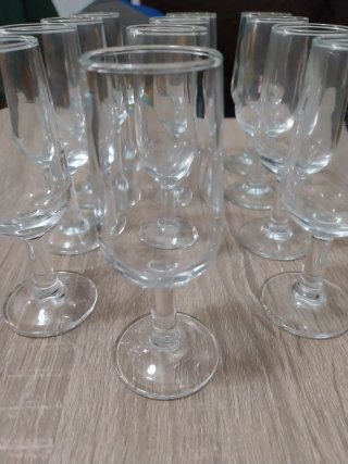 Copas de Jerez de cristal
