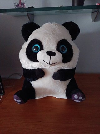 Peluche Panda Grande Ojos Azules