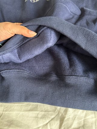 Sudadera azul For The Culture
