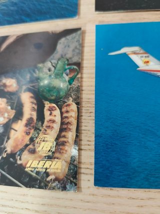 Lote Postales Vintage: Iberia, Lufthansa