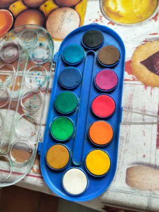 Caja de acuarelas 12 colores