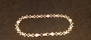 Pulsera Oro 18k Ley Dama