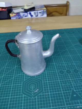 Cafetera de aluminio