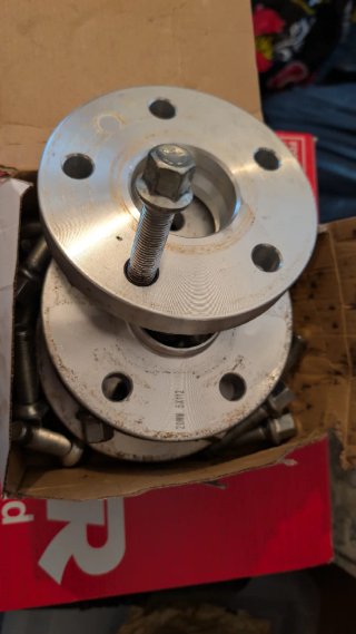 Kit 4 Separadores 20mm 5x112 + 20 Tornillo