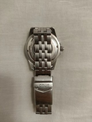 Reloj vintage LOTUS DIVER 10040 Acero Azul