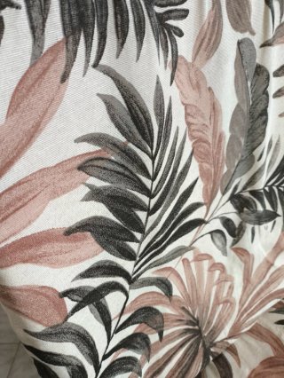 2 Cojínes Tumbona MERCURY TEXTIL Hojas Marrón