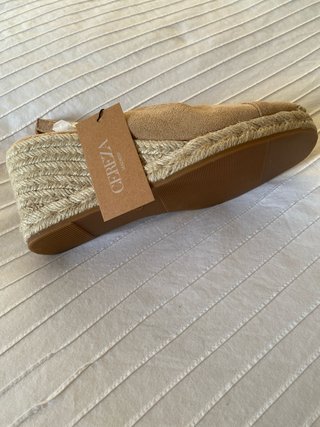 Alpargatas Antelina Camel Talla 36