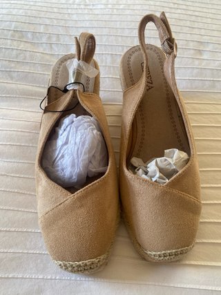 Alpargatas Antelina Camel Talla 36