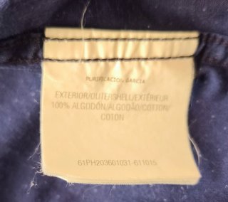 Camisa Purificación García Azul Talla M