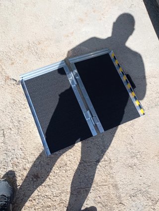 Rampa para silla de ruedas