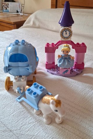 Lego Duplo Carrozza e Castello di Cenerentola