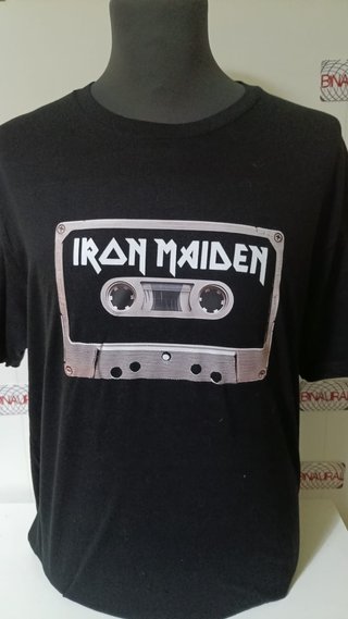 Camiseta Iron Maiden Cassette
