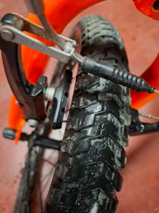 Bicicleta Infantil Monty Naranja